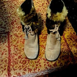 wanderlust suede leather boots 🥾